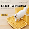 Large Semi-Enclosed Cat Litter Box with a Splash Guard
