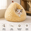 Enclosed Chicken Butt Cat Bed – Plush Resting Nest