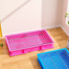 Plastic Dog Potty Tray with Grate