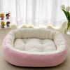 Washable Removable Pet Bed with All-Season and Cooling Mat Options