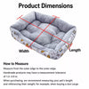Rectangular Pet Bed for Dogs & Cats