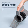 All-in-One Cat Litter Scoop with Built-In Bag Holder