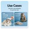 Long-and-Short-Tooth Stainless Steel Rake Comb for Dogs & Cats
