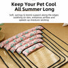Cotton-Linen Woven Pet Mat for Dogs & Cats
