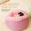 Semi-Enclosed Winter Pet Bed for Cats and Small Dogs