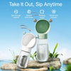 Portable Dog Water Bottle with Foldable Drinking Cup for Travel