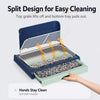Plastic Dog Potty Tray with Walls, Drawer & Wire Grate