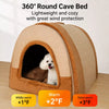 Enclosed Pet Bed House for Dogs and Cats
