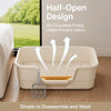 Portable Pet Litter Box for Cats and Small Dogs