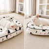 Removable-Washable Pet Bed Mat for Dogs and Rabbits