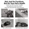 Oval Cat Scratcher with Integrated Bed