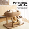 Space-Saving Cat Scratcher and Bed with Sisal Climbing Frame