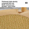 Two-Tier Solid Wood Cat Bed with Scratch Pads and Woven Mats