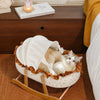 French-Style Cat Bed for Everyday Lounging