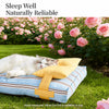 Striped Pet Bed for Cats & Dogs – Removable, Washable