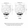 Transparent Plastic Cat Cone Collar for Grooming and Handling