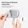 2-in-1 Cat & Dog Deshedding and Detangling Grooming Brush