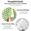 Semi-Enclosed Washable Pet Bed for Cats & Small Dogs