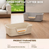 Portable Pet Litter Box for Cats and Small Dogs