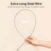 Long-Handle Feather Cat Teaser Wand