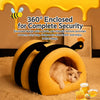 Enclosed Cat & Dog Bed Tent for Cozy Indoor Rest