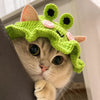 Animal-Inspired Pet Costume Hats for Cats and Dogs