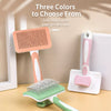 Self-Cleaning Deshedding Brush for Dogs and Cats