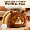 Enclosed Cat & Dog Bed Tent for Cozy Indoor Rest
