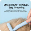 Long-and-Short-Tooth Stainless Steel Rake Comb for Dogs & Cats