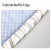 Cotton-Linen Pet Mat with Rabbit-Ear Pillow