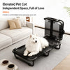 Elevated Foldable Mesh Pet Bed for Dogs