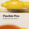 Long-Hair Pet Pin Brush for Cats and Dogs
