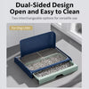 Plastic Dog Potty Tray with Walls, Drawer & Wire Grate