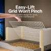 Plastic Dog Potty Tray with Grated Surface