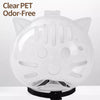 Transparent Plastic Cat Cone Collar for Grooming and Handling