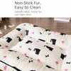 Removable-Washable Pet Bed Mat for Dogs and Rabbits