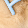 Long-and-Short-Tooth Stainless Steel Rake Comb for Dogs & Cats