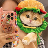 Animal-Inspired Pet Costume Hats for Cats and Dogs