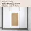 Wall-Mounted Vertical Cat Scratching Mat for Indoor Spaces
