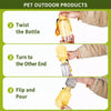 Portable Pet Water Bottle with Fold-Out Drinking Cup