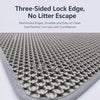 Dual-Layer Cat Litter Mat