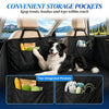 58"L Waterproof Dog Car Hammock Seat Cover, Hard Bottom Back Seat Extender for Car & SUV - image 6