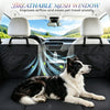 58"L Waterproof Dog Car Hammock Seat Cover, Hard Bottom Back Seat Extender for Car & SUV - image 7