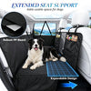 58"L Waterproof Dog Car Hammock Seat Cover, Hard Bottom Back Seat Extender for Car & SUV - image 9