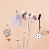 Interactive Feather Cat Toy