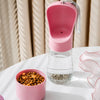 Portable Dog Water Bottle with Foldable Drinking Cup for Travel