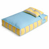 Striped Pet Bed for Cats & Dogs – Removable, Washable
