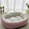 Washable Removable Pet Bed with All-Season and Cooling Mat Options