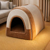 Enclosed Pet Bed House for Dogs and Cats