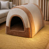 Enclosed Pet Bed House for Dogs and Cats